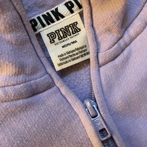 PINK Quarter zip sweatshirt